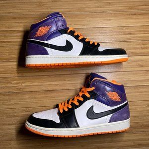 Size 11 - Jordan 1 Mid 'Phoenix Suns' (2013) - No box